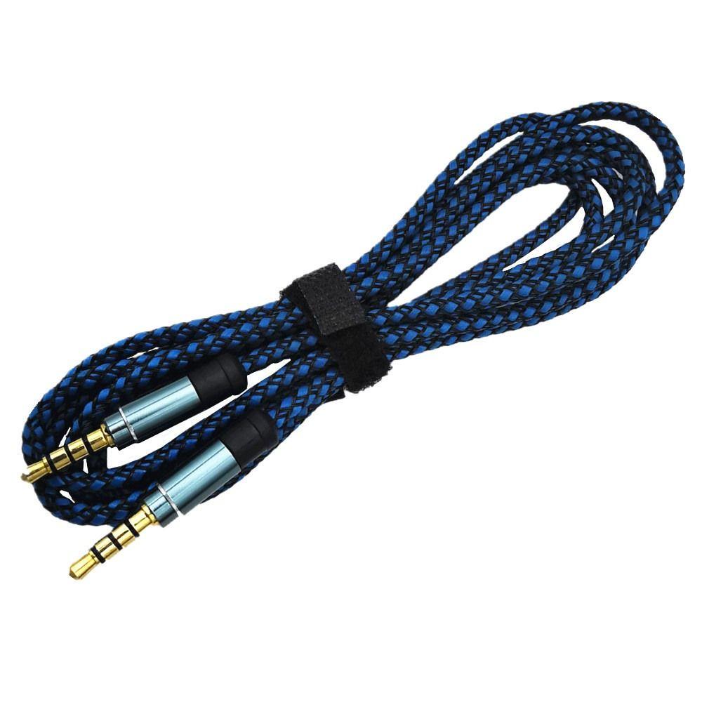 MP3 3.5mm Male to Male 4 Poles Cable 3.5mm Audio Cable Audio Adapter Cord AUX Cord Car AUX Cable