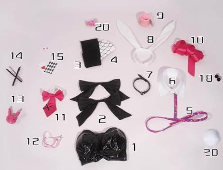 Hatsune Miku Rabbit Hole Cosplay Costume Wig Included Costume Transformation Fancy Dress Cosplay Cultural Festival School Festival Halloween Christmas