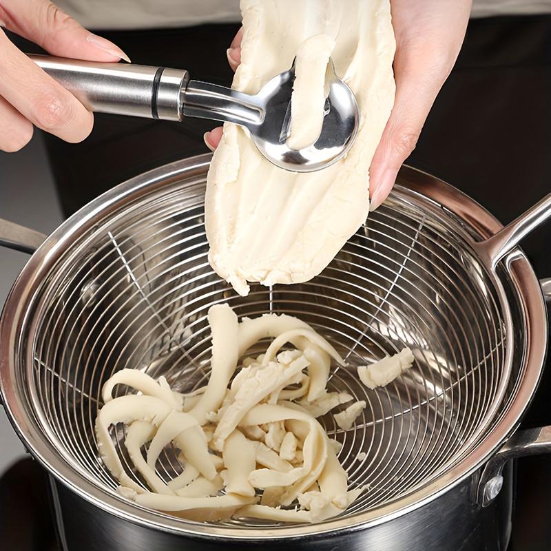 Dough Razor Stainless Steel Knife Dough Knife Hand Shaver Household Kitchen Gadgets Handmade Dough Shaver