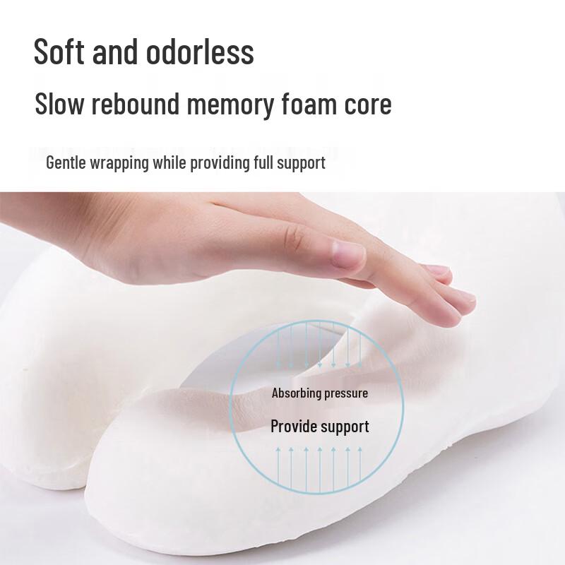 Memory Foam U-shaped Travel Neck Pillow