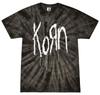 Korn Koszulka Tie-Dye z Logo Drip Zespół Rockowy Klasyczna Rozmiar Młodzieżowy i Dorosły Bawełniana Koszulka