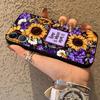 Funda Handyhülle Case für Apple iPhone 17 Pro Max 16 14 Air XR XS MAX 12 11 15 Pro 7 8 13 Cartoon Sonnenblume Gras
