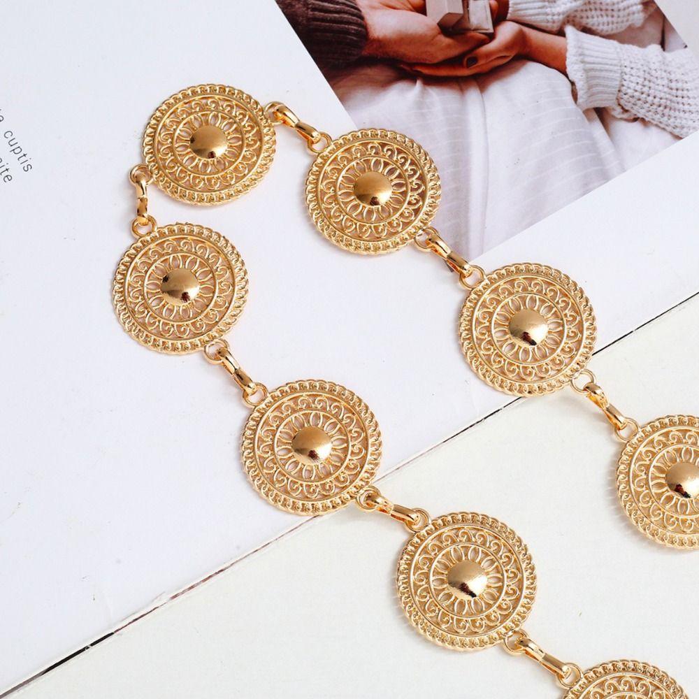 Gold Color Chain Belt Vintage Waist Chain New Chain Waistband  Skirt Decor