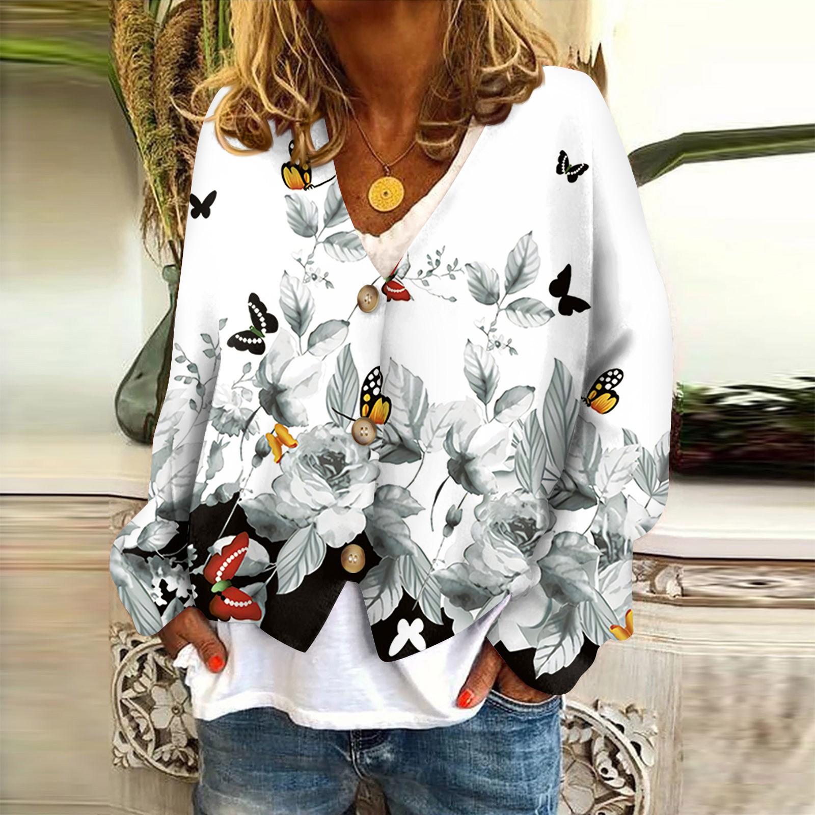 

Женская куртка, модная, повседневная, с рождественским принтом, с длинным рукавом, пальто XXL