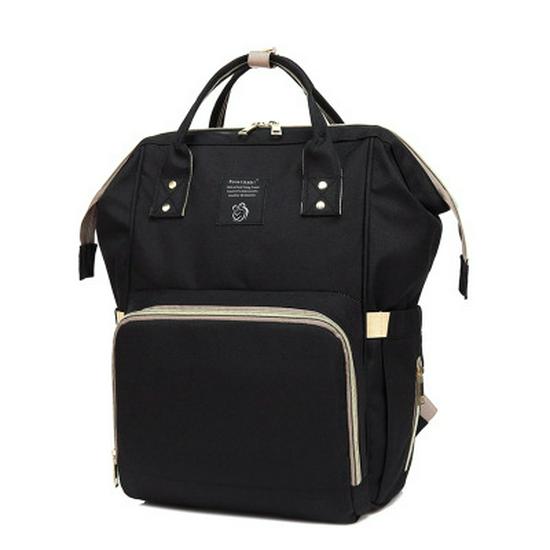 Vylepšený multifunkční batoh na pleny pro maminku a miminko