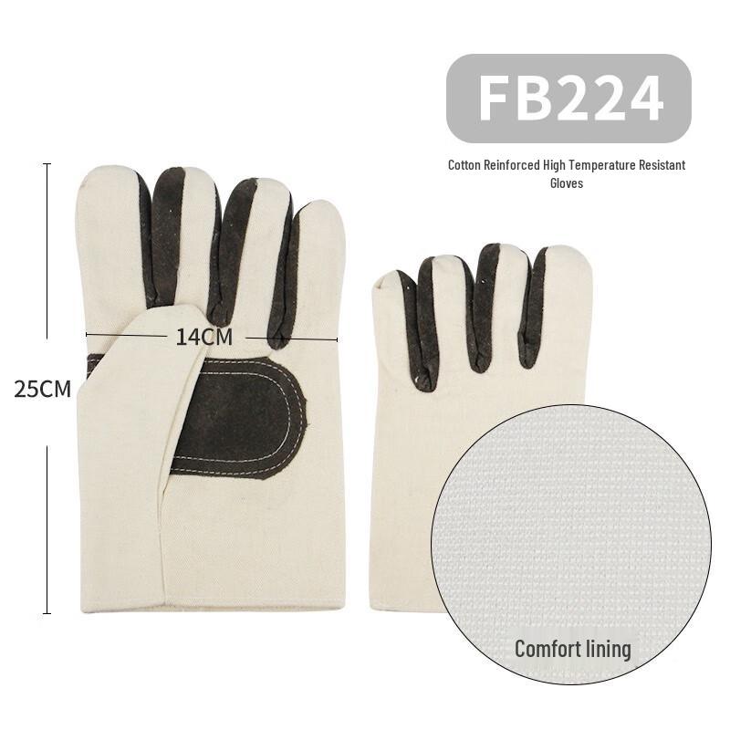 Maihan Heavy-Duty Canvas Welding Gloves One Size, 1 Pair