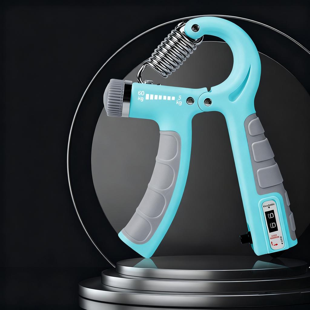 5-60KG Grip Strength Trainer Sport Hand Strengthener Adjustable Forearm Trainer Forearm Finger Exerciser For Muscle Building