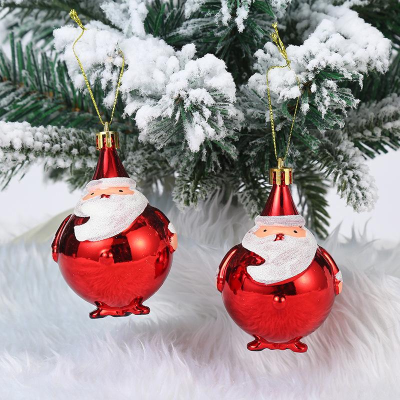 2pcs/set Christmas Tree Hanging Ornament Red White Candy Cane Pendant Navidad Home Xmas Gifts New Year Christmas Decor 2025