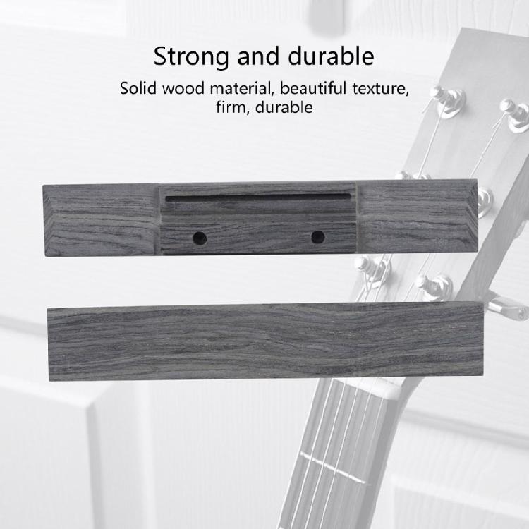 Classical Guitar 6 Holes Bridge Rosewood Bridge Replacement Parts Easy to Use