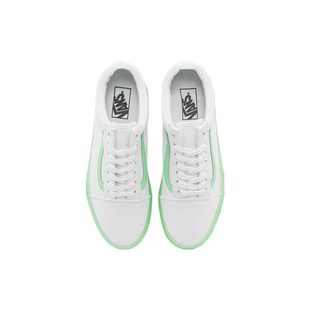 Vans Old Skool Side Stripe Low Top Skate Shoes Unisex Sneakers Avocado-Green VN0000SBWGR