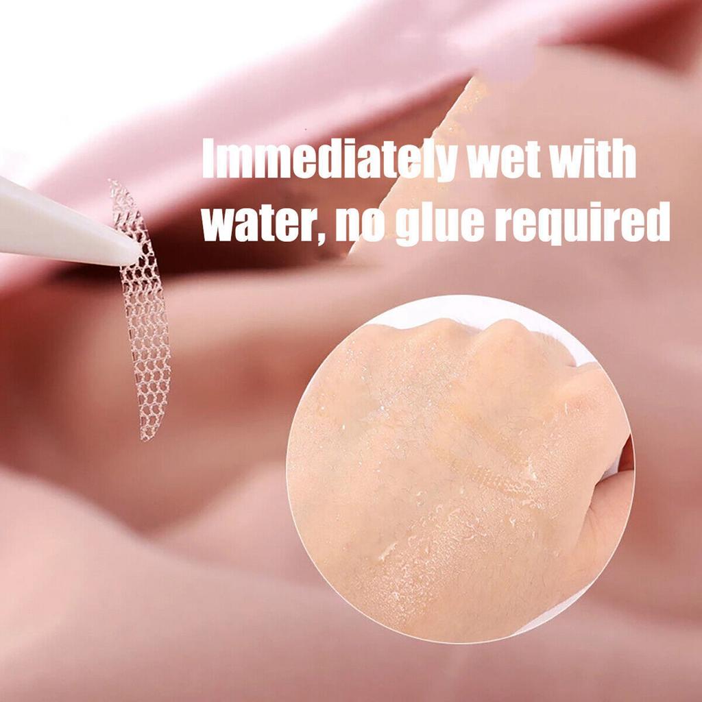 360pcs Double Eyelid Stickers Lace Mesh Water Adhesion Eyelid Tape Stickers with Tweezers Fork Stick