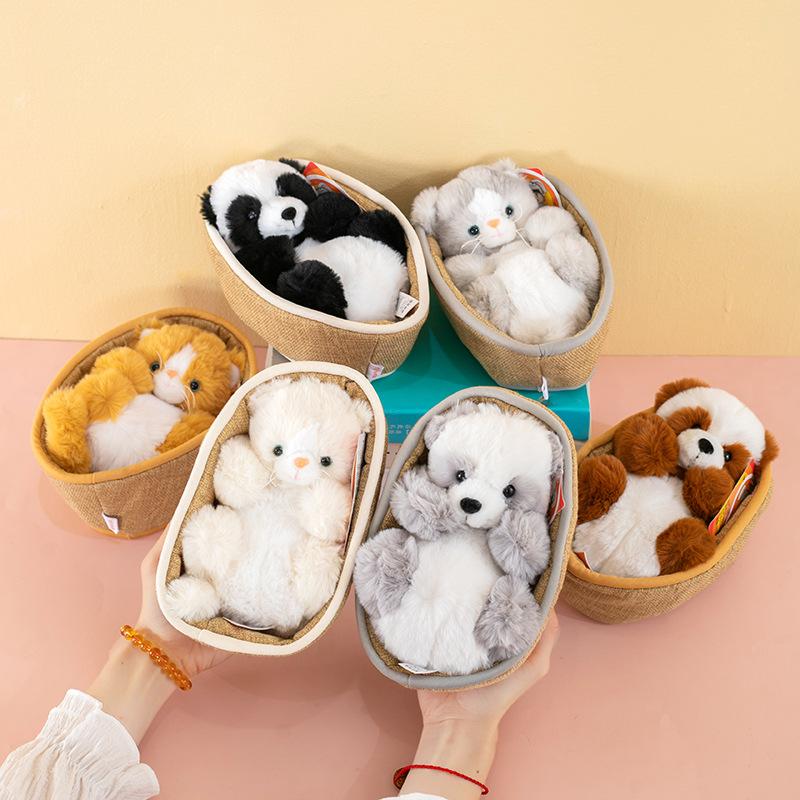 Cute Panda Doll Boutique Plush Toy Creative Children'S Birthday Gift Gift Shop Little Doll
