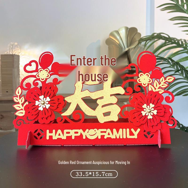 2025 Housewarming Decor Set: Living Room Ornaments & Moving-in Gifts