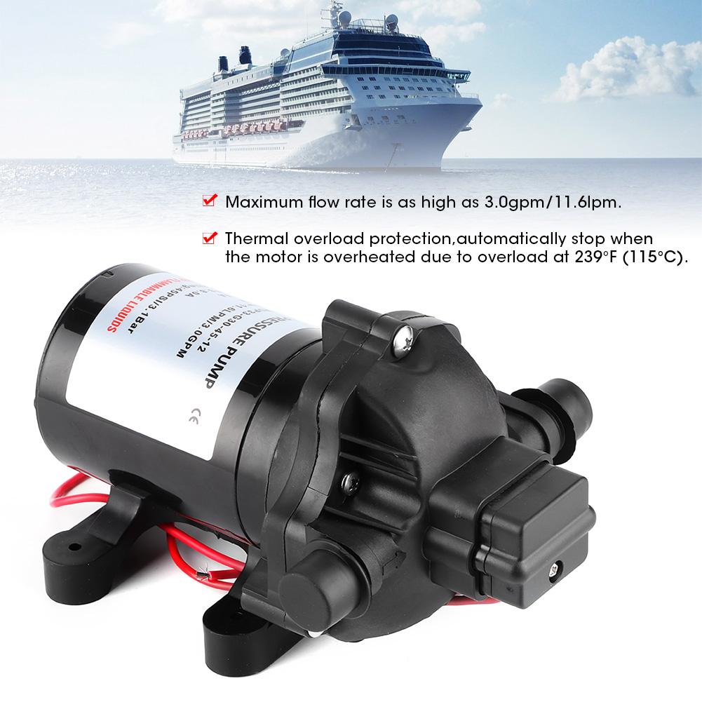 12V 3.0GPM 45PSI Diaphragm Water