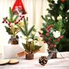 Christmas Tree Decoration Small Ornaments, Window Mini Christmas Tree Gifts Christmas Table Small Christmas Tree Ornaments