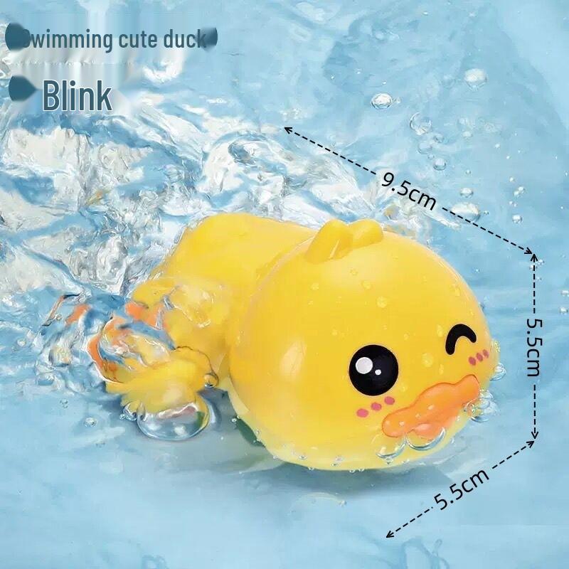 Children's Bath Toys: Little Yellow Duck and Swimming Turtle for Kids