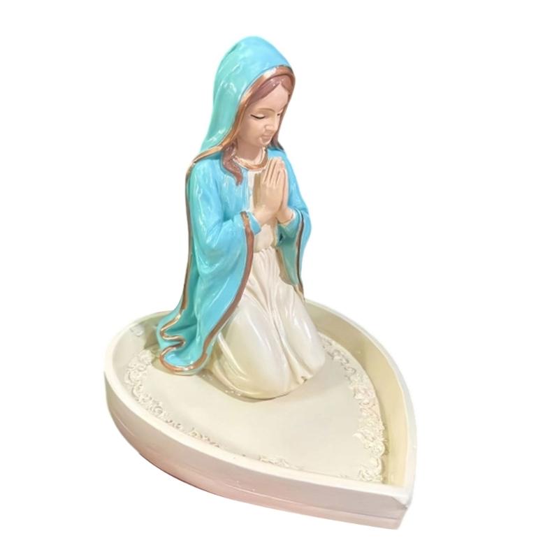 Religious Art   Resin Sculpture Jewelry Storage Holder For Bedroom  Statue  Decoration