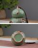Ru Kiln Ceramic Gourd Tea Canister - Moisture-Proof Storage for Pu'er Tea, Gongfu Tea Set Container