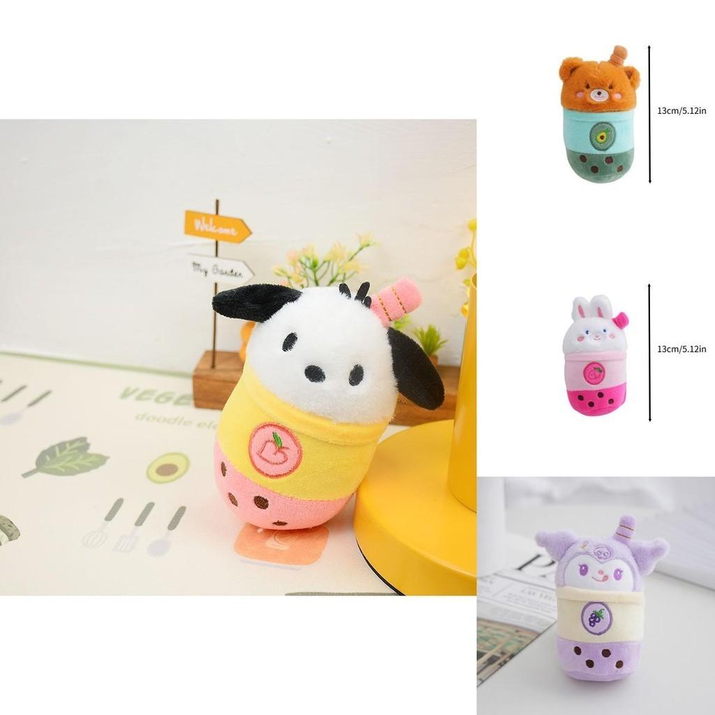 Soft And Comfortable Plush Rabbit Keychain Bag Pendant For Couples
