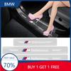 X5 X6 4 st Genomskinlig Emblem Bil Tröskelskydd 3D Klistermärke Bil Styling För M M3 M4 M5 X1 X3 X5 X6 X7 F10 F20 F22 F30 G2