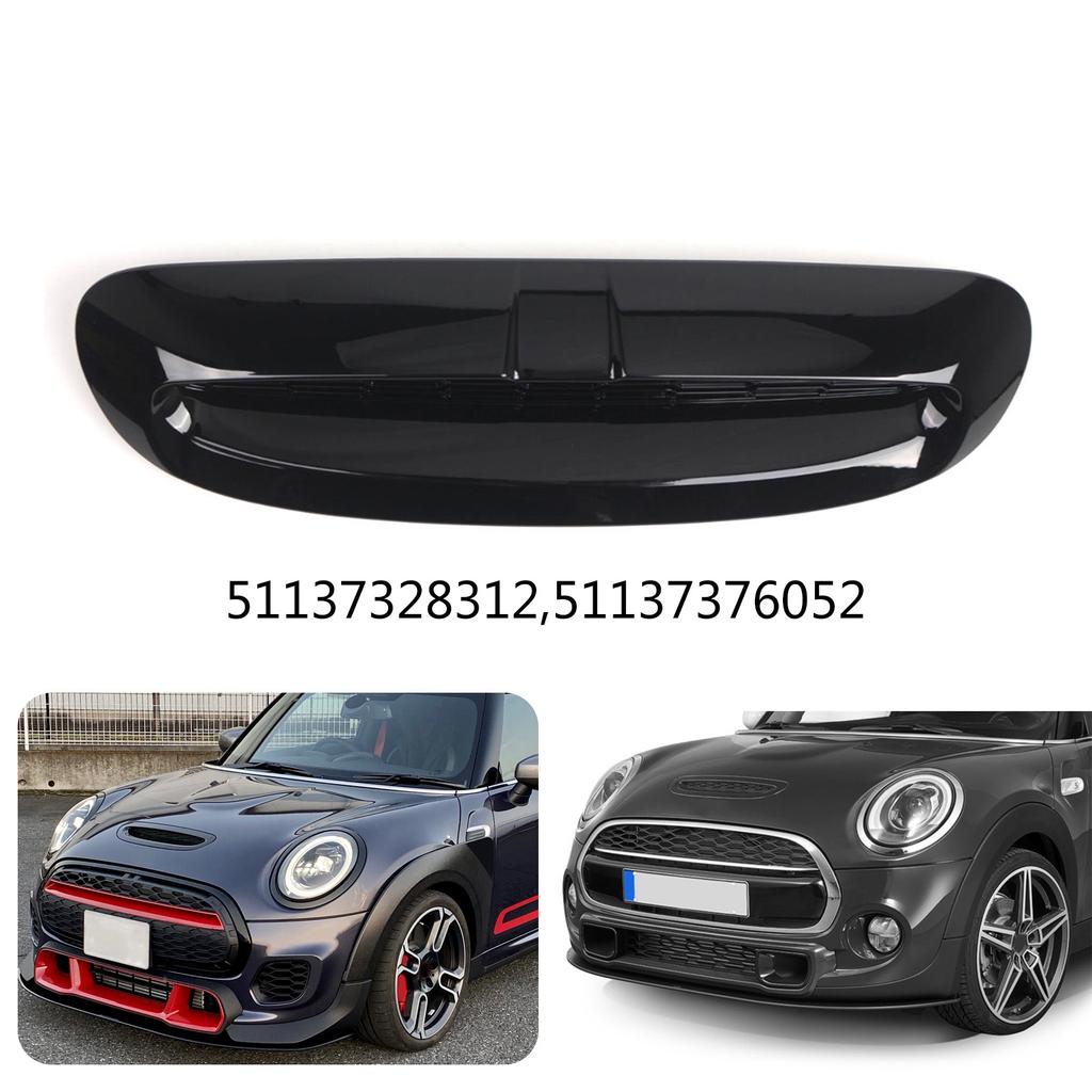 Radiator Guard Grille Air Vent Intake Exterior Parts for F54 F55 F56 F57 51137328312 51137376052 Plastic Front Bumper
