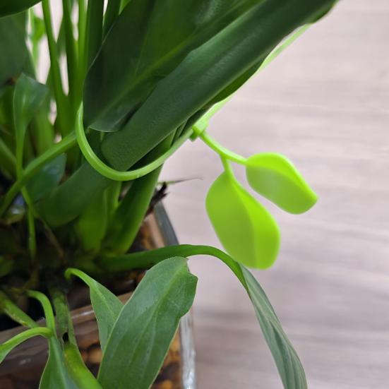 Leaf-Shaped Plant Ties Heavy Duty Zip Ties Cable Management Ties for Garden Plant Support And Home Office Cord Organization