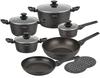 Topfset mit Marmor-Antihaftbeschichtung 12-teilig KLAUSBERG KB-7659