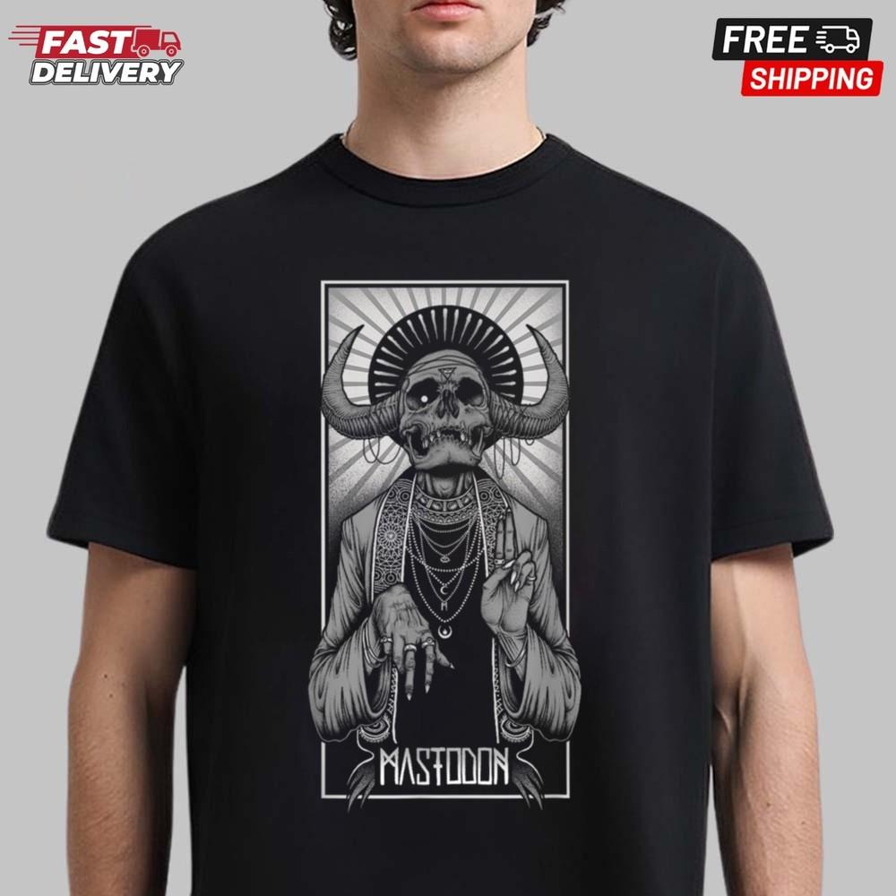 Mastodon Orizon With Summer T-Shirt, Heavy Metal Band Shirt, Gift for Fans Unisex T-Shirt S