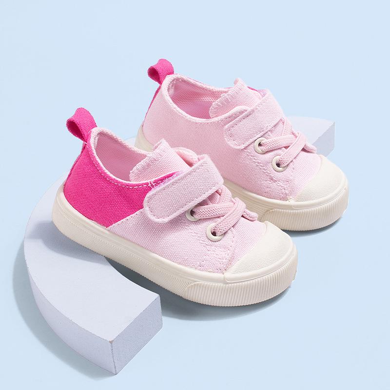 

Girls Canvas Shoes, Casual Soft-soled Shoes, Boys 20 розовый