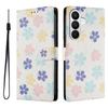 For Samsung Galaxy S26/S26 Pro Case Pattern Print PU Leather Wallet Phone Cover with Wrist Strap