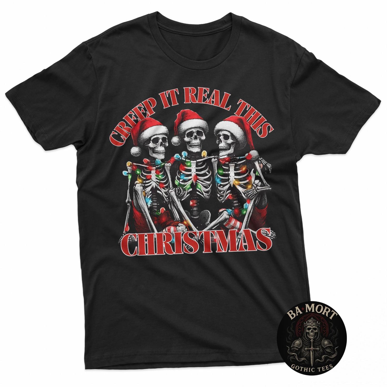 Creep It Real This Christmas T-Shirt S разноцветный