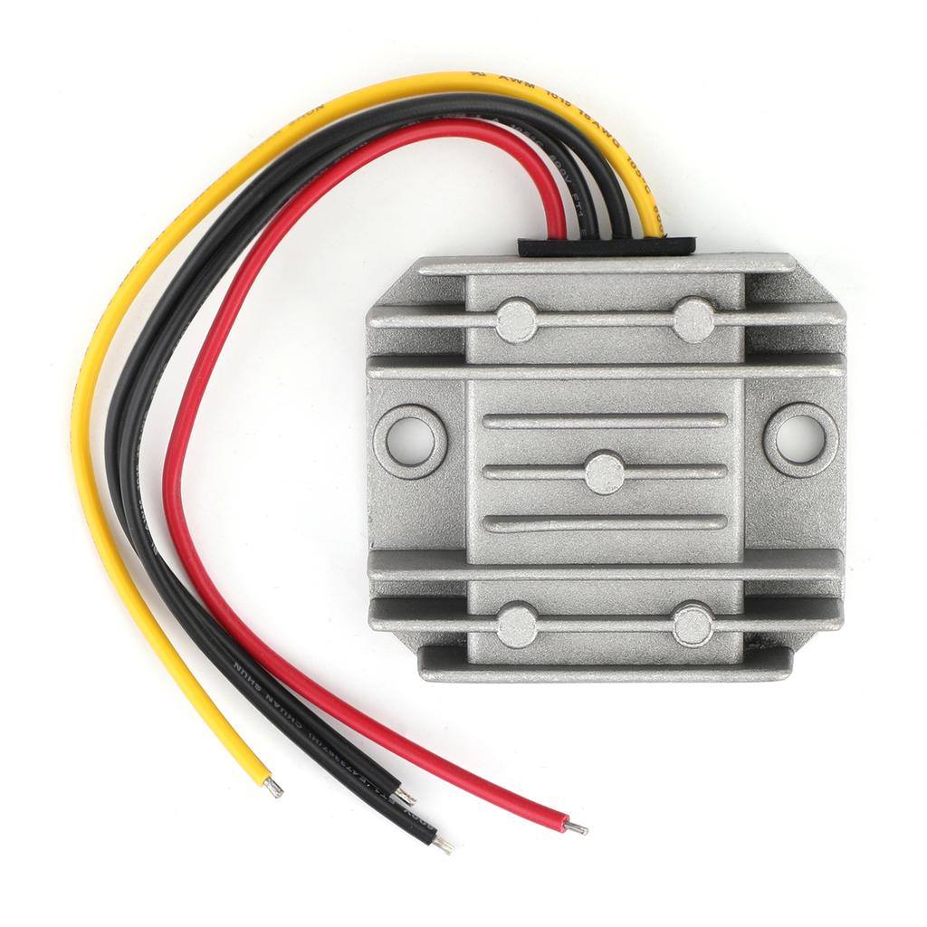 Areyourshop WaterProof 12V/24V To 5V 3A 15W Step Down DC/DC Power Converter Regulator