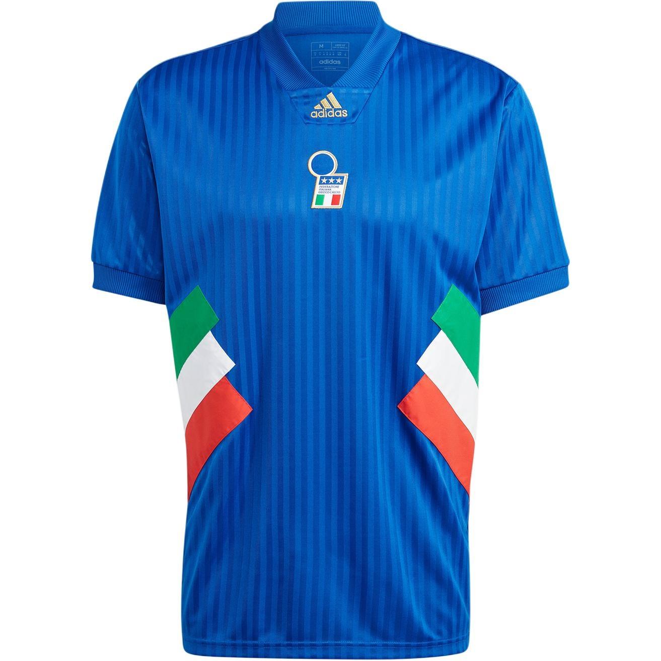 adidas Italy Icon Jersey  Blue  Men s HT2187 XL