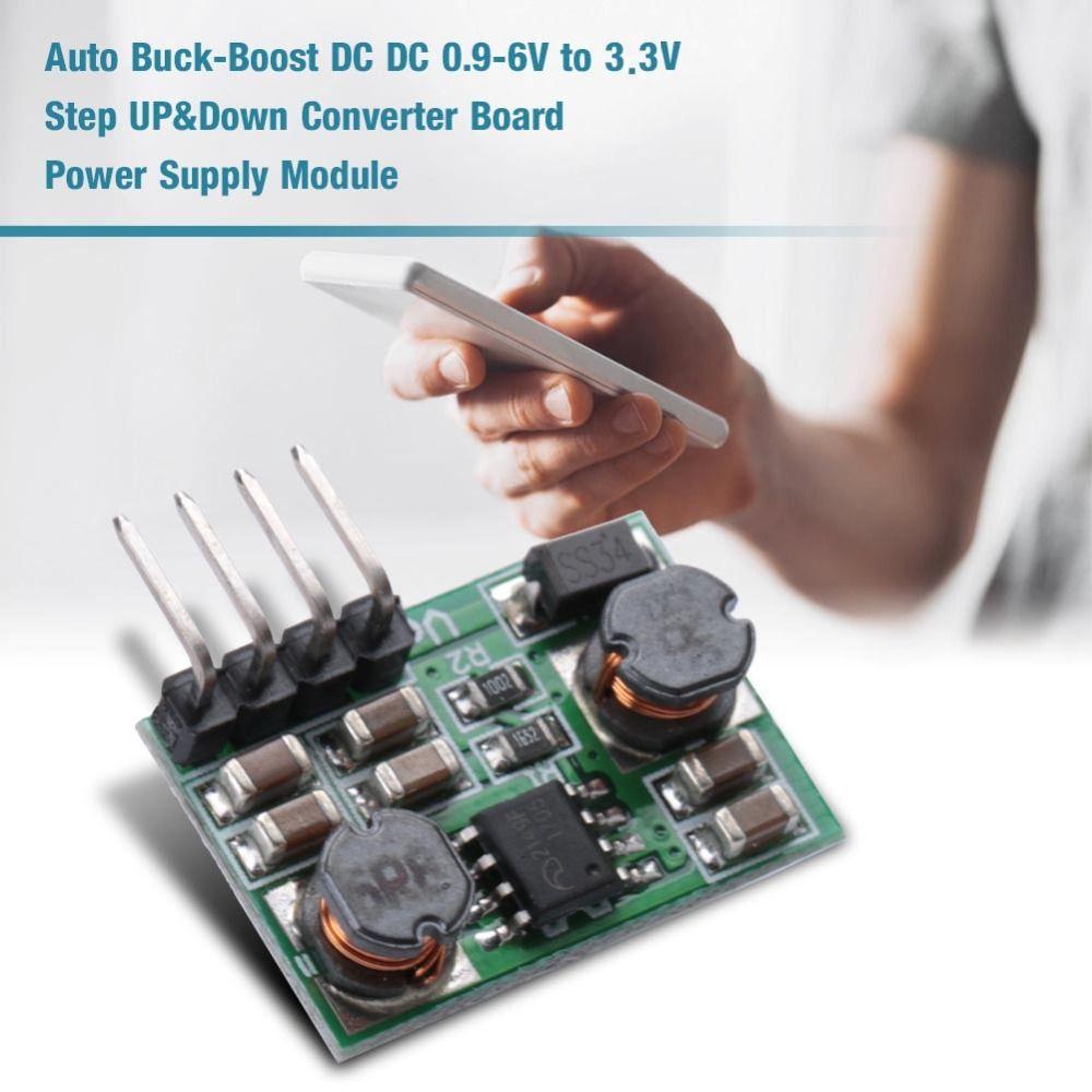 Auto Voltage-Down Boost Step UP Down Converter 0.9-6V to 3.3V with pin Voltage Converter Module Power Supply Module