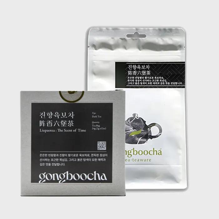 

Джинхян Юкбоча Треугольный чайный пакетик Китайский чай Черный чай Юкбоча Box: 2g x 12