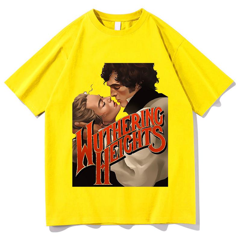Wuthering Heights Album Graphic Tshirts Unisex 2026 Summer New 100%Cotton O-neck Hip-hop Y2K Style Short Sleeve Unisex's Shirt Tops