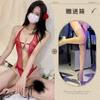 European and American sexy lingerie perspective backless body sculpting lace