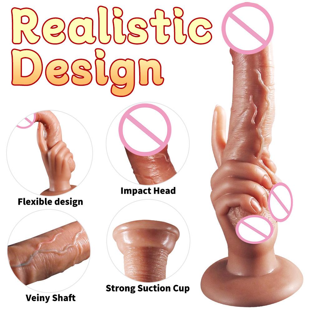 Soft Silicone Realistic Penis Dildo Adult Women Intimate Pleasure Toys