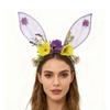 Soft Rabbit Ears Headwear With Mesh Detailing For Easter Celebrations Infants Children Adults Comfort Wear Headdress