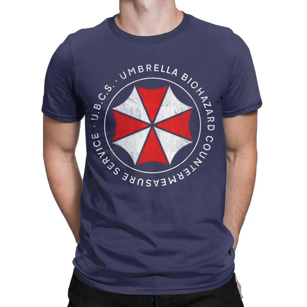 Umbrella Biohazard Countermeasure Service Resident Evil Novelty 100 Cotton Tshirt Resident Evil Tops Tees For Unisex