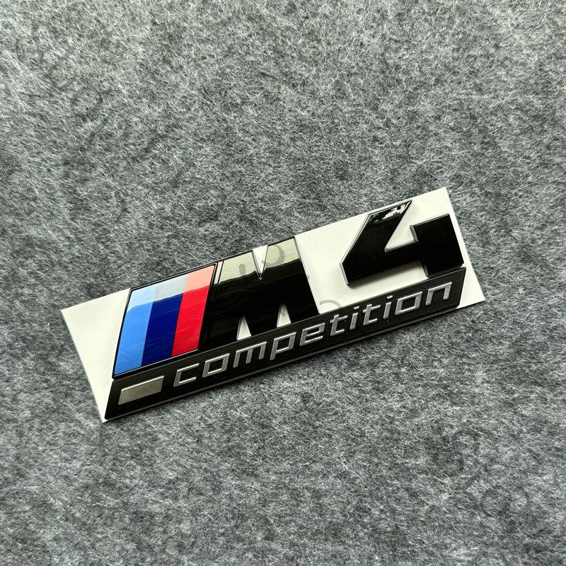 3D ABS Car Letters Logo Badge Sport Stickers Car Rear Trunk Emblem For BMW X1 X2 X3 X4 X5 X6 X7 M1 M2 M3 M4 M5 M6 M7 Competition