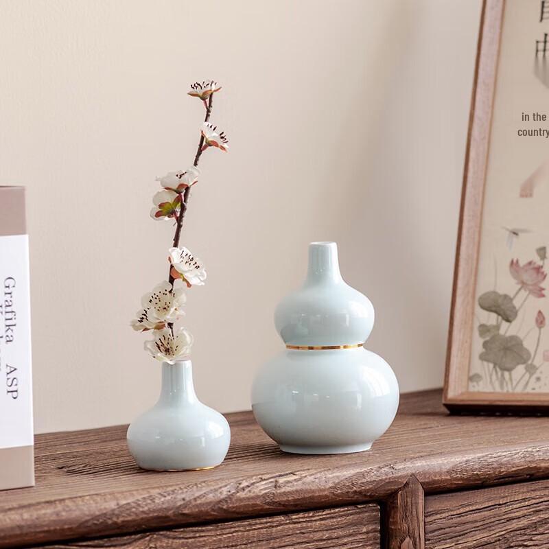 Bafangli Fu Lu Shuang Quan Ceramic Tea Caddy Set