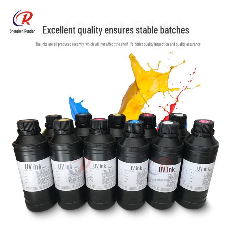 Epson XP600 TX800 UV Flatbed Printer Ink - Hard & Flexible