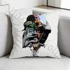 Rapper TTylers The Creatorv Pillow Case Square DoubleSided Printing Short Plush Sofa Cushion Cover Bedroom Bedside Pillow