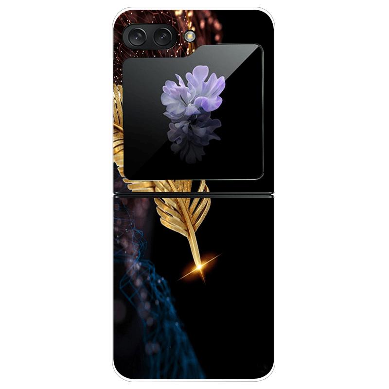 For Samsung Z Flip7 Hard Case ZFlip7 5G Transparent PC Phone Cases For Galaxy Z Flip 7 Fashion Cartoon Clear Protective Fundas