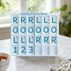 Bærbar Mahjong Øvelsesbræt 3D-printet Mahjong Solo Træningsværktøj Amerikansk Mahjong Strategihjælp Letvægts Mahjong Spillere Øvelsesværktøjer