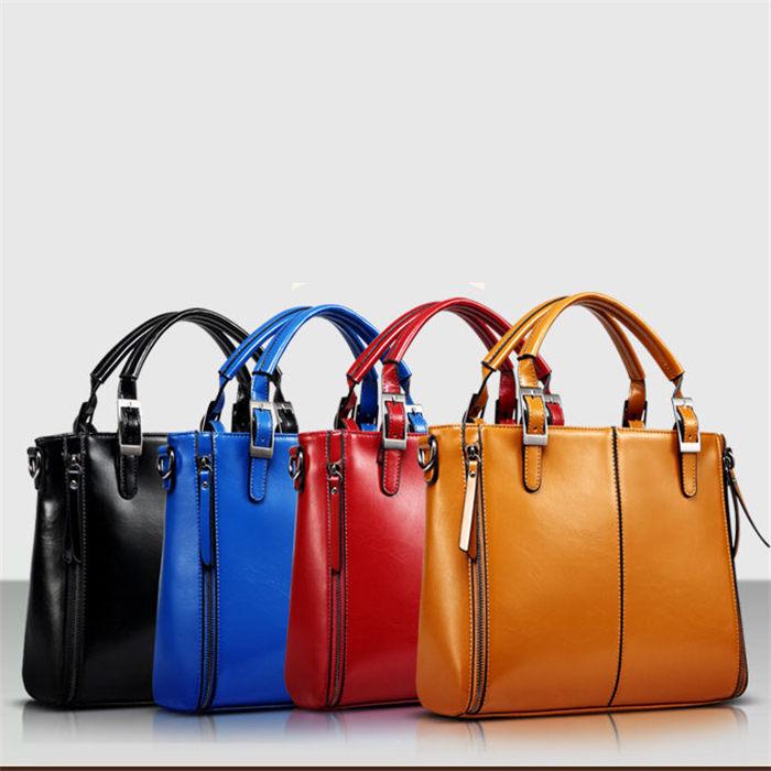 Luxury Women Leather Lady's Handbag Messenger Cross Body Bagbuy at a