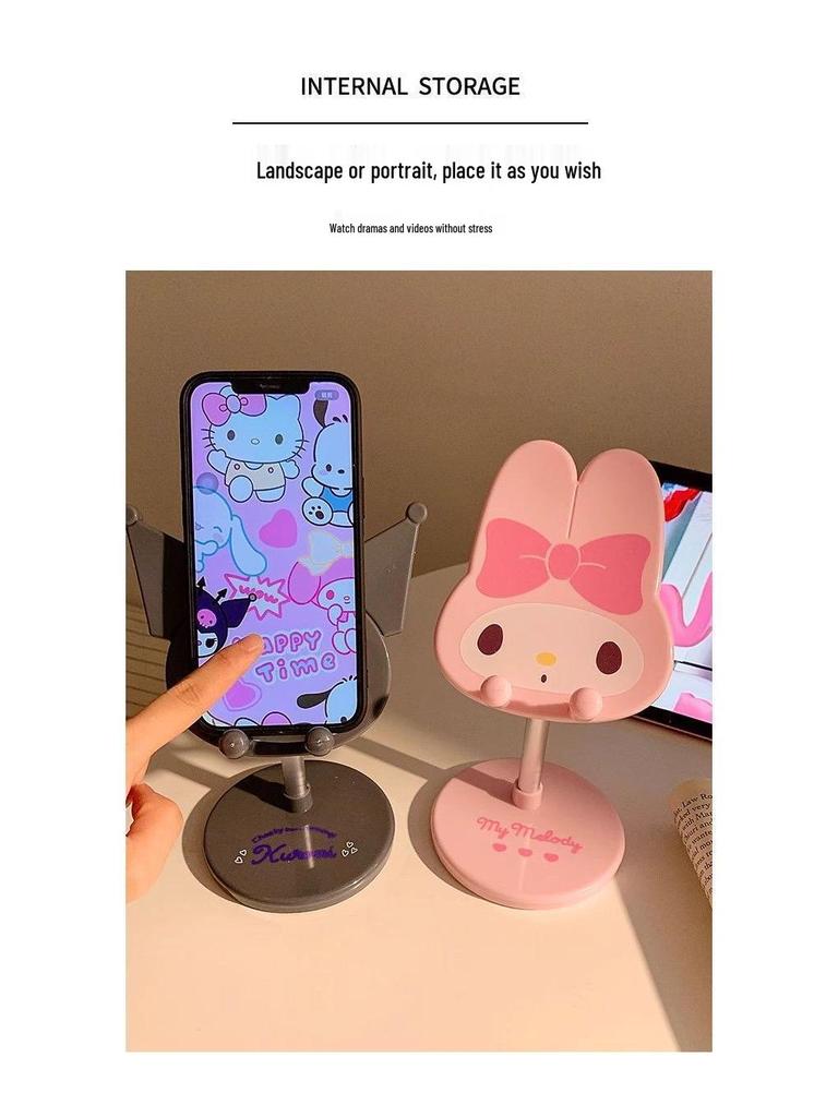 Cinnamoroll Phone Holder: Stable Stand for Tablets & Phones, Perfect for Drama Watching in Dorms