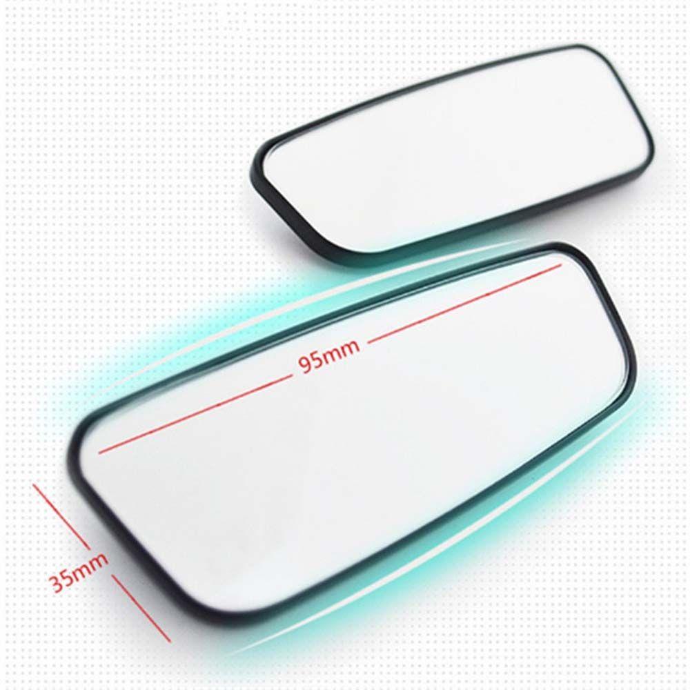 Mirror Car Reversing Auxiliary Mirror Blind Spot Mirror Wide Angle Mirror Rectangular Curved Mirror
