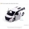 Welly 2024 Toyota Alphard Kovový model 115 x 40 mm